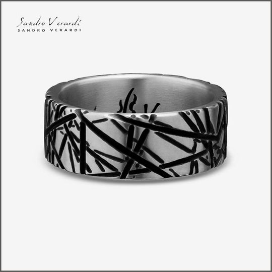 Silver Ring “Broken Mirrors”