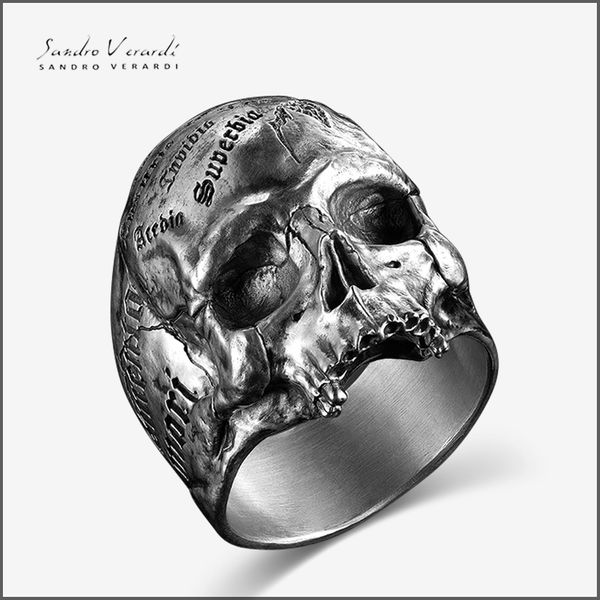 Silver Ring "Memento Mori"